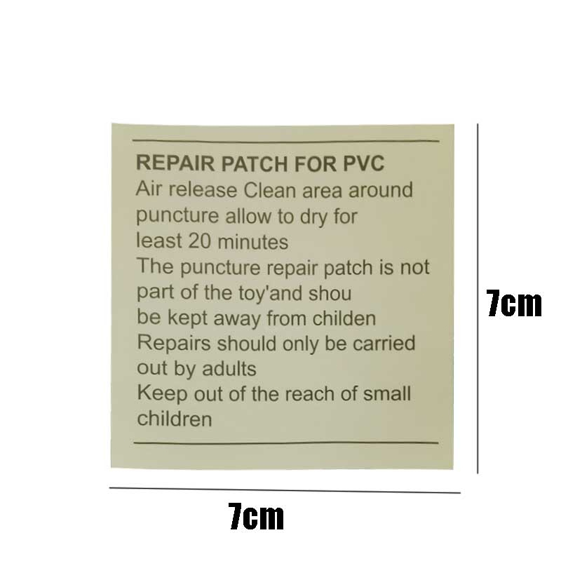 10Pcs/set Repair Patch Lem Kasur Angin PVC Tahan Air Lem Sofa Angin Lem Repair Kit