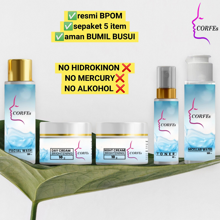 Skincare Brightening CORFEs resmi BPOM