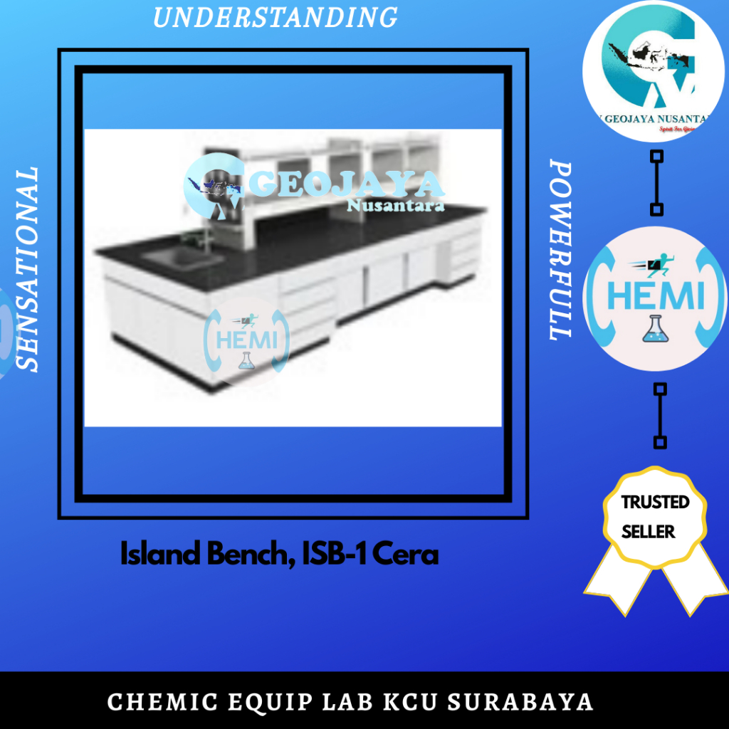 Island Bench, ISB-1 Cera Multiplex 18mm, Full High Pressure Laminate