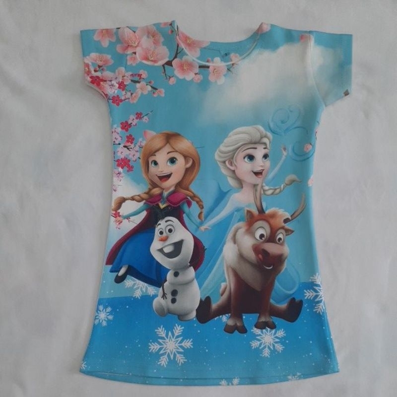PRELOVED DRESS ANAK FROZEN