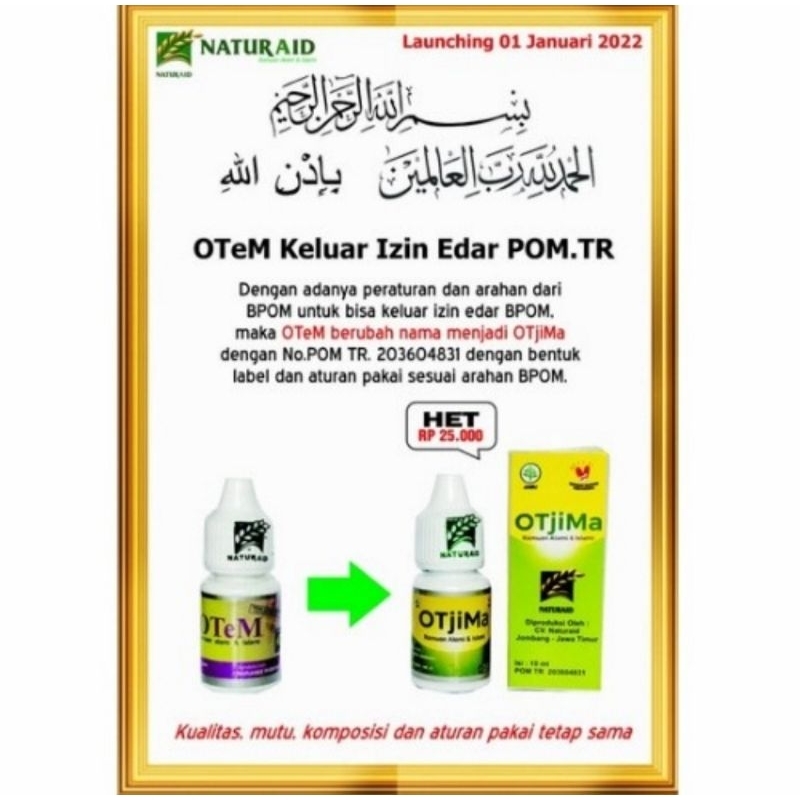 Otem/ OTJIMA | Obat Tetes Mata Herbal Alami