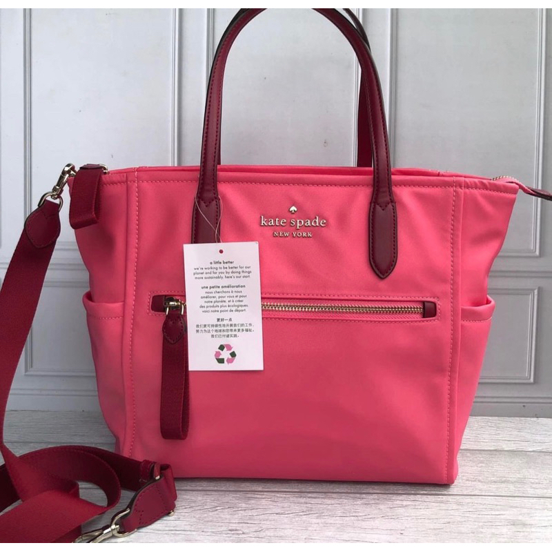 Kate spade tote bag pink gemes
