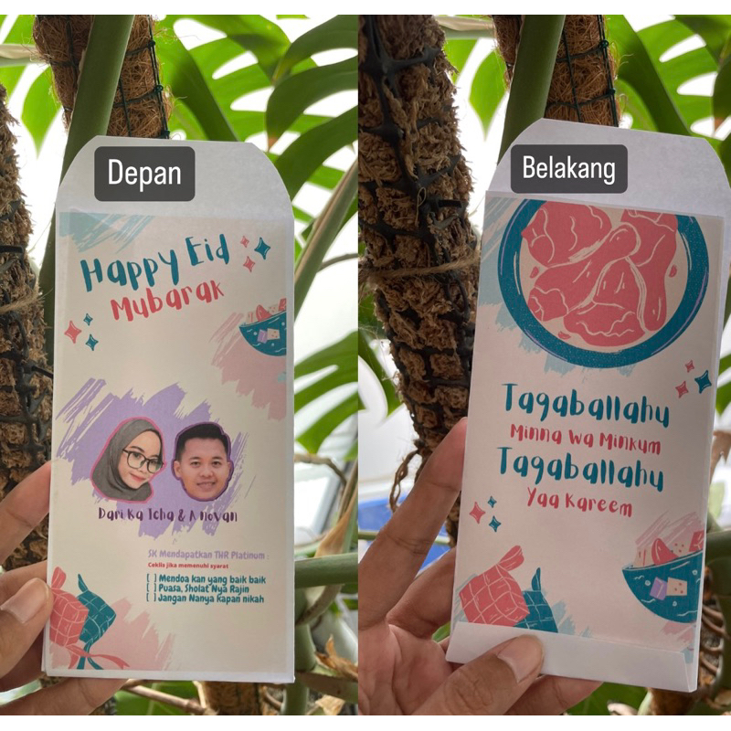 

AMPLOP LEBARAN CUSTOM FOTO