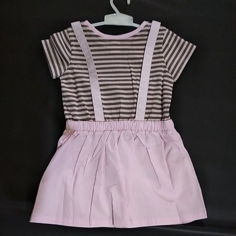 DRESS ANAK CUTIES FUN ROK ANAK PEREMPUAN 4/5 TAHUN