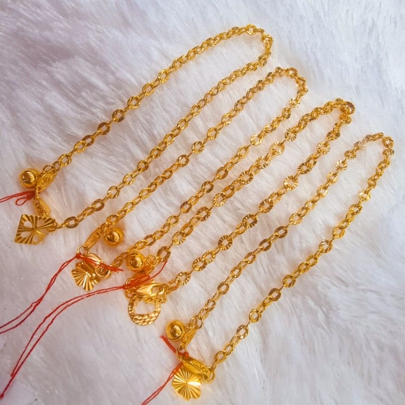 Gelang Emas Model Valerie Kadar 375