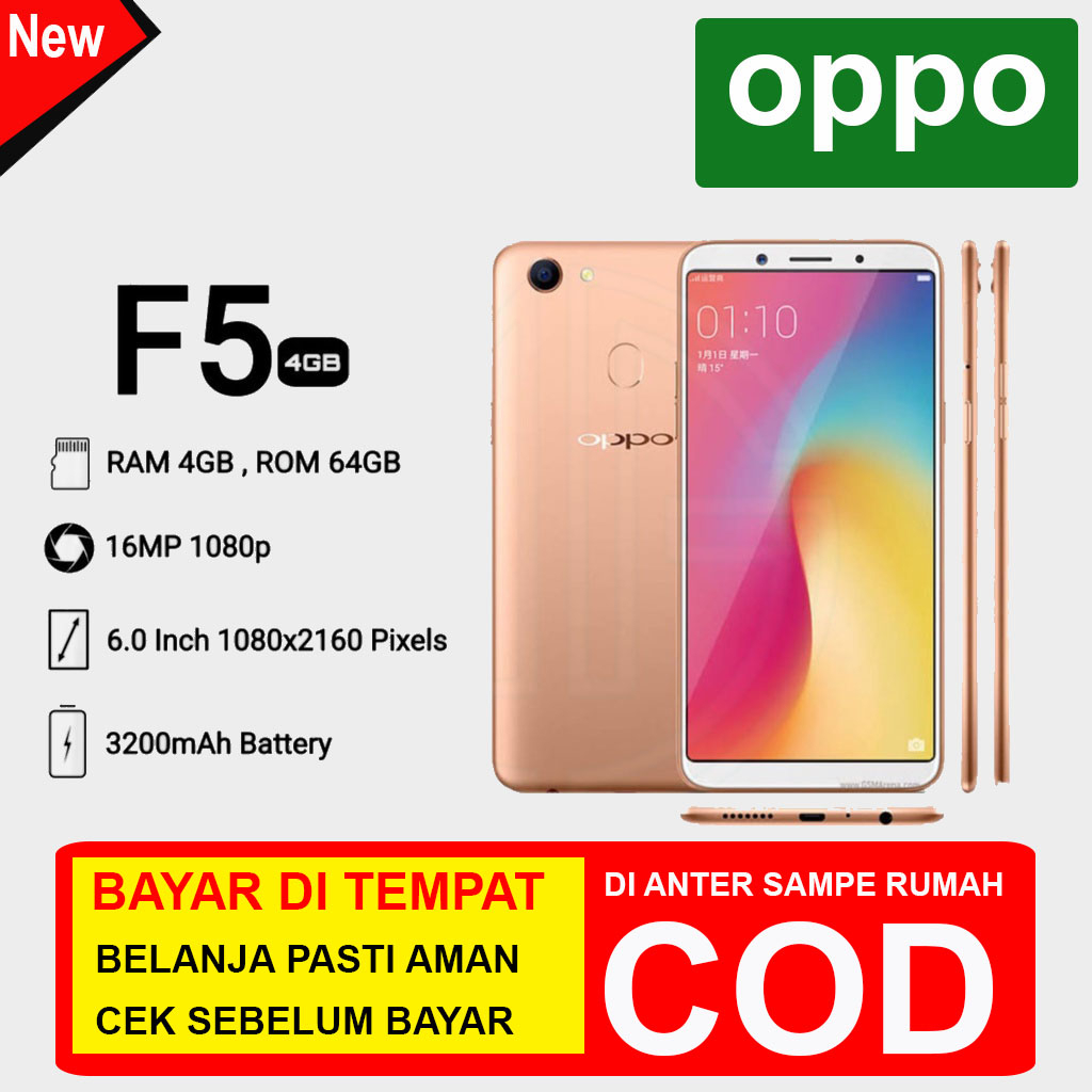 OPPO F5 RAM 4/64 NEW