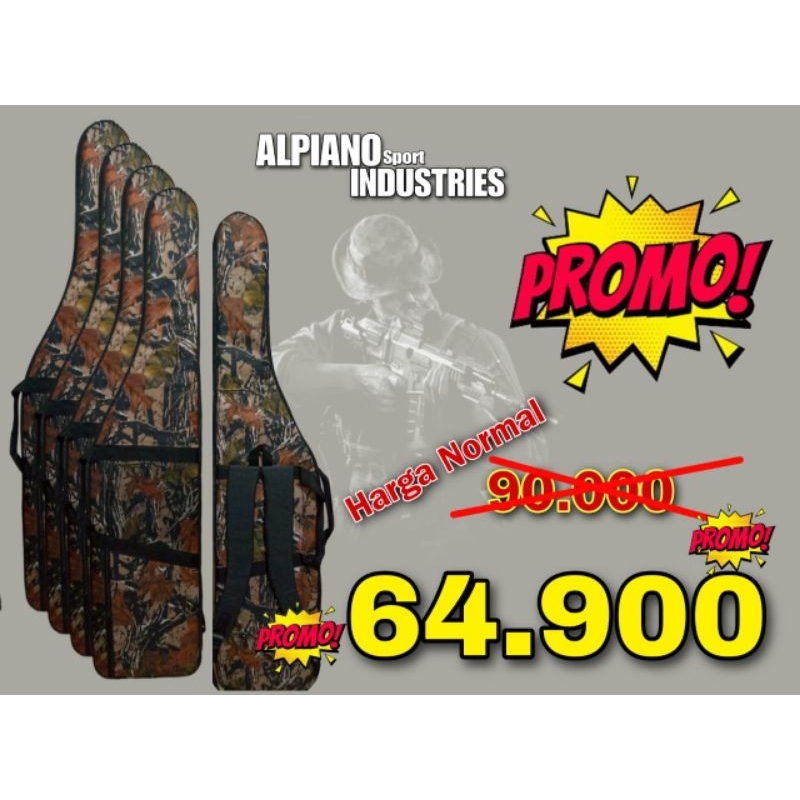 Tas senapan camo jaring/berburu/nyaman/trendy