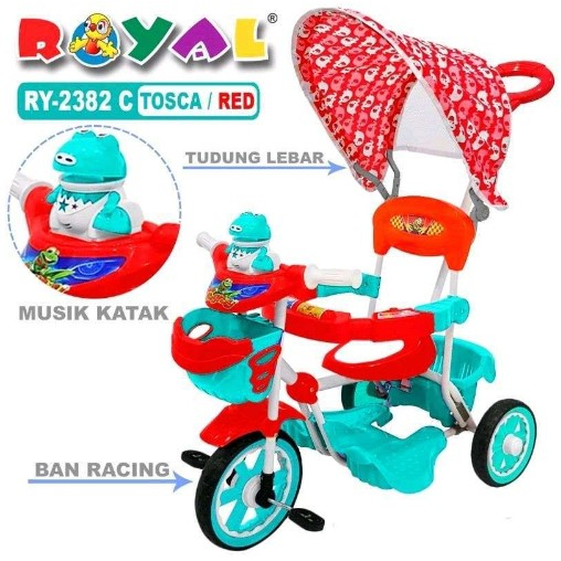 Sepeda Roda Tiga Royal RY 2382 C , RY 8582