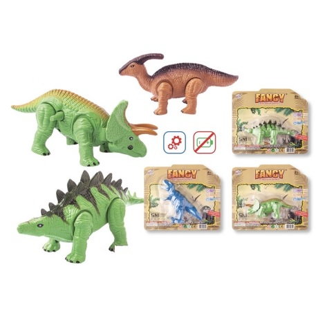 Mainan Dinosaurus Putar Bisa Jalan MD 3667
