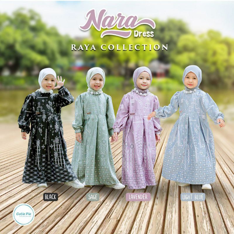 Gamis Anak Nara Dress By Cutie Pie | Gamis Anak Maxmara Mewah