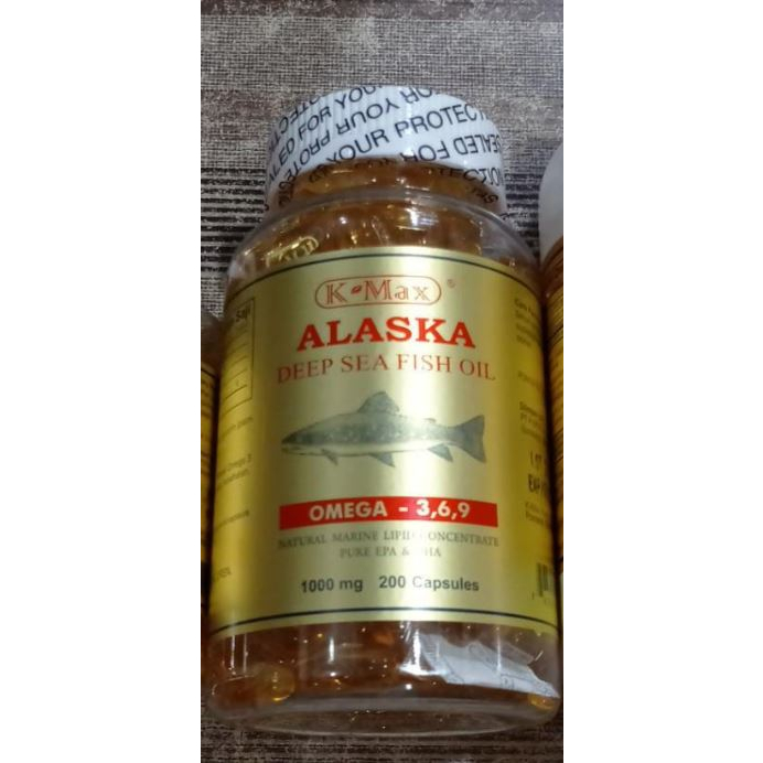 K-Max Alaska omega 3 6 9 200 butir