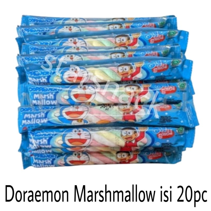 

MARSHMALLOW Kepang Doraemon isi 20pc