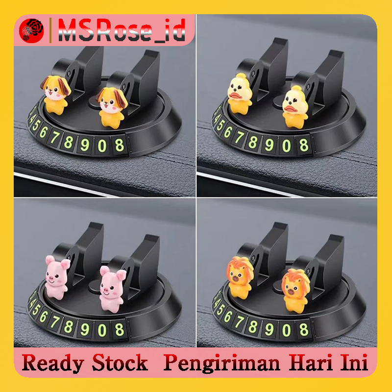 Holder Handphone / Navigasi Rotasi 360 Derajat Bentuk Boneka Kartun Lucu Untuk Mobil