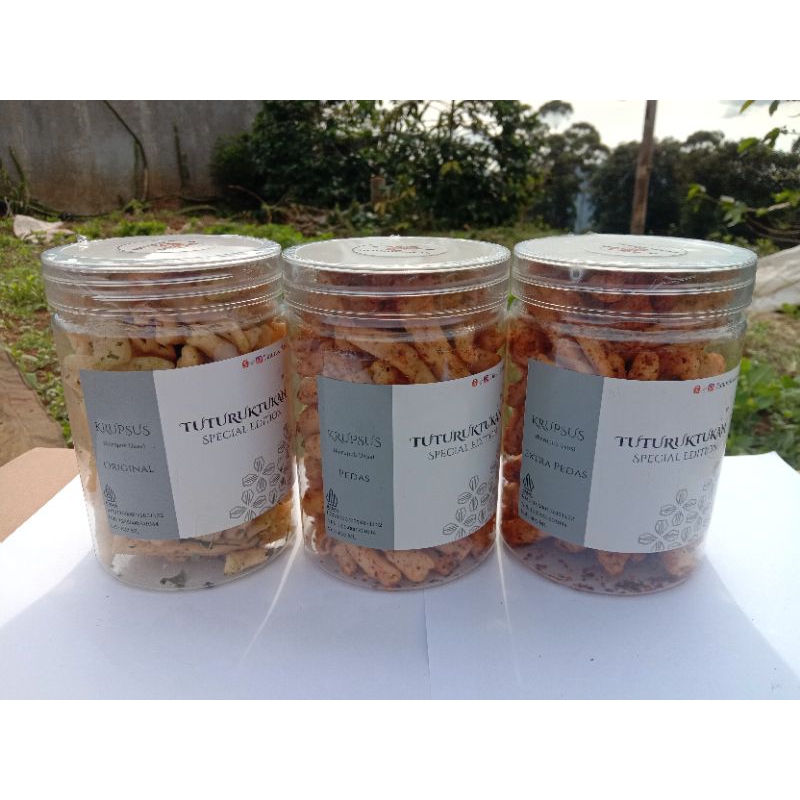 

KRUPSUS - Kerupuk Usus TUTURUKTUKAN SPECIAL EDITION 800ML