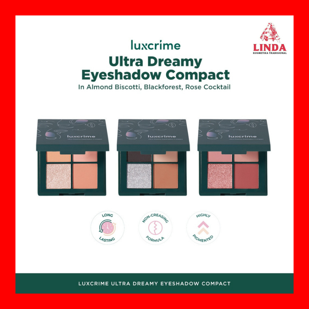 Luxcrime Ultra Dreamy Eyeshadow Compact