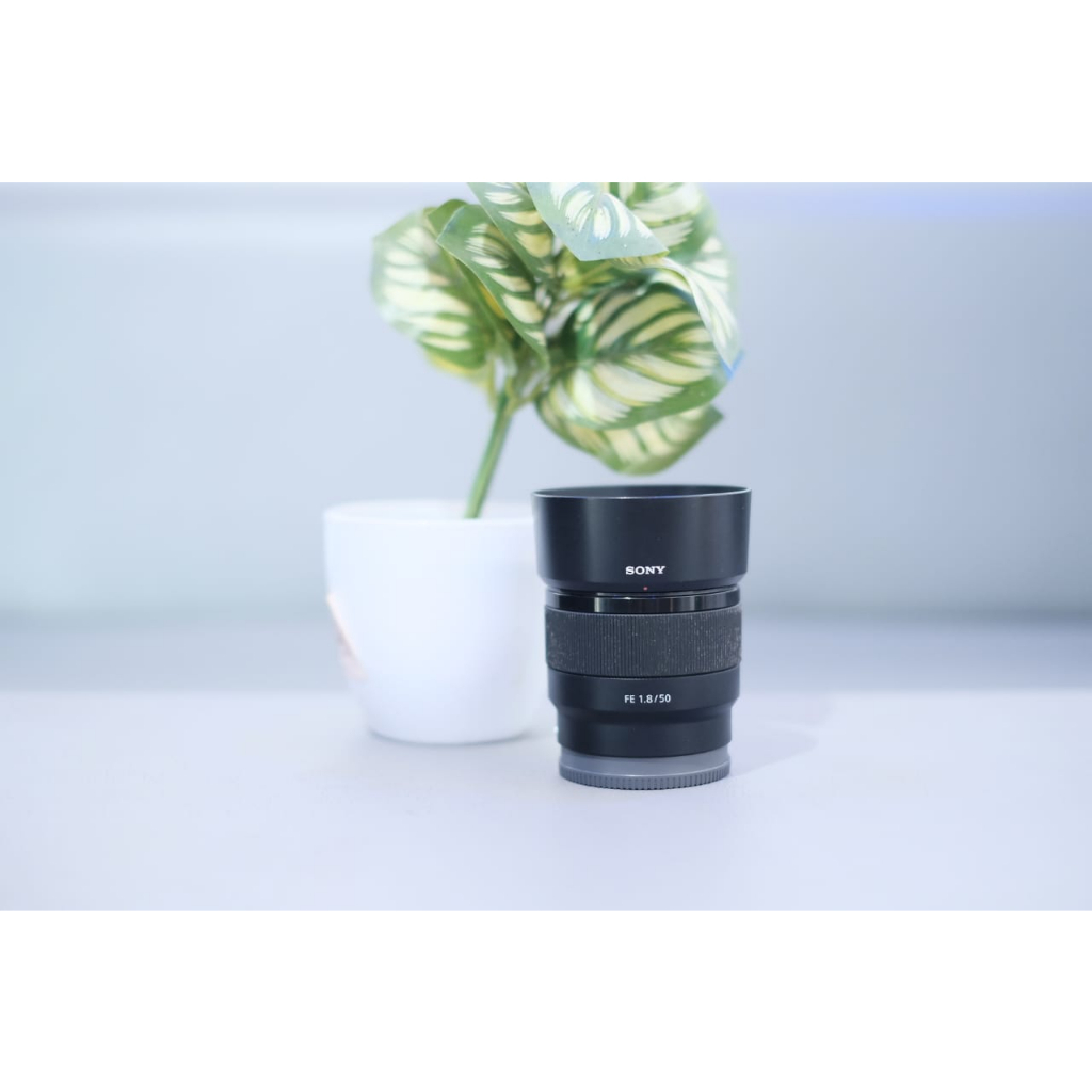 lensa fix mirrorles sony 50mm f1.8 fe for sony fullframe second termurah