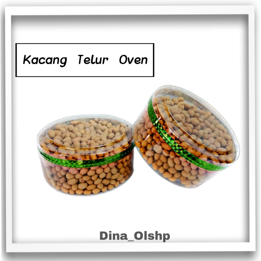 

Kacang Telur Oven - 1/2 Kg - Kemasan Toples