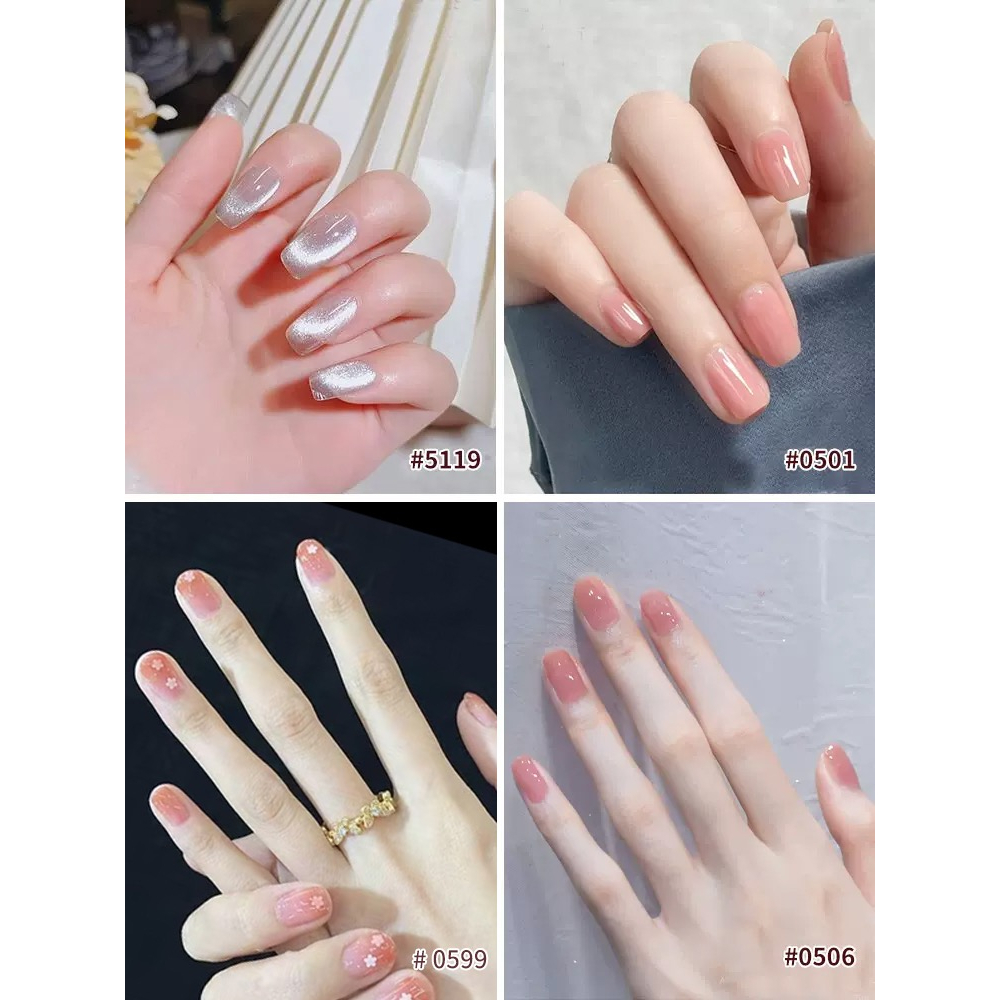 DUESI Kutek Gel UV LED 5 ML Halal Nail Polish Gel UV LED Muslimah Kode J61 - J90