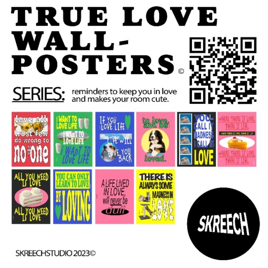 True Love Wall Poster