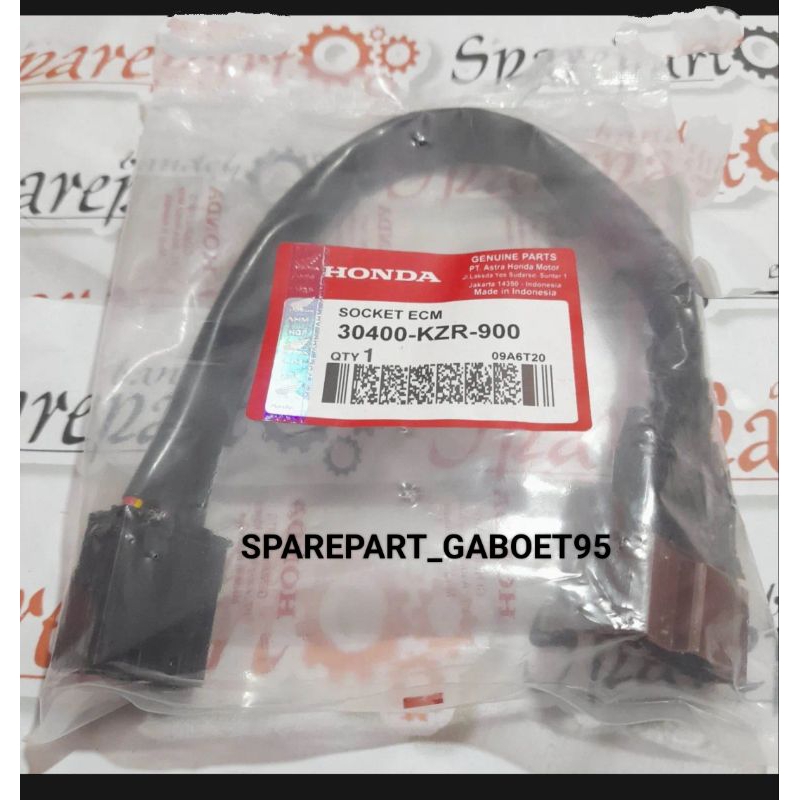 KABEL SOCKET SPULL KIPROK REGULATOR ECU ECM ACG PIN 3 HONDA FI NEW VARIO 125-150 LED ESP SOCKET ECM 