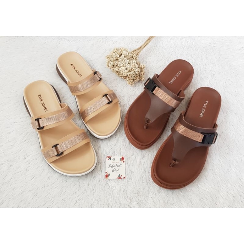 Sandal Wanita Terbaru Kylie Jones Adina 02 & Eveline 01