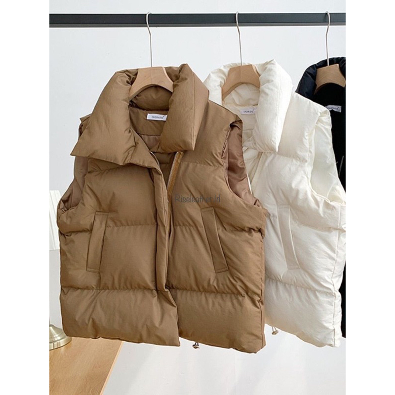 rompi puffer / vest puffer extra puff