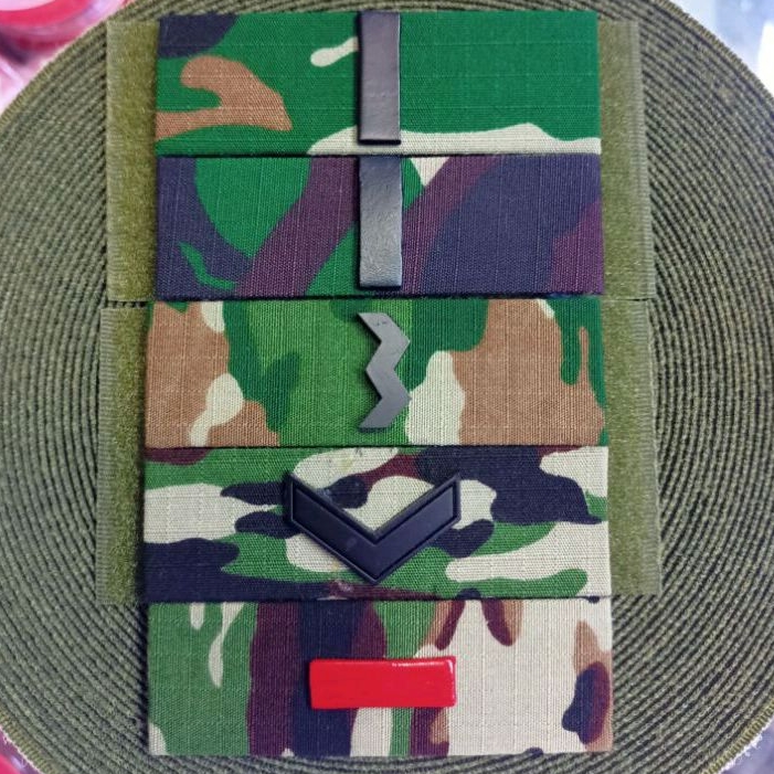 PANGKAT TOPI PDL LORENG TERBARU BAHAN LOGAM - PANGKAT TOPI PDL MATRA DARAT LOGAM