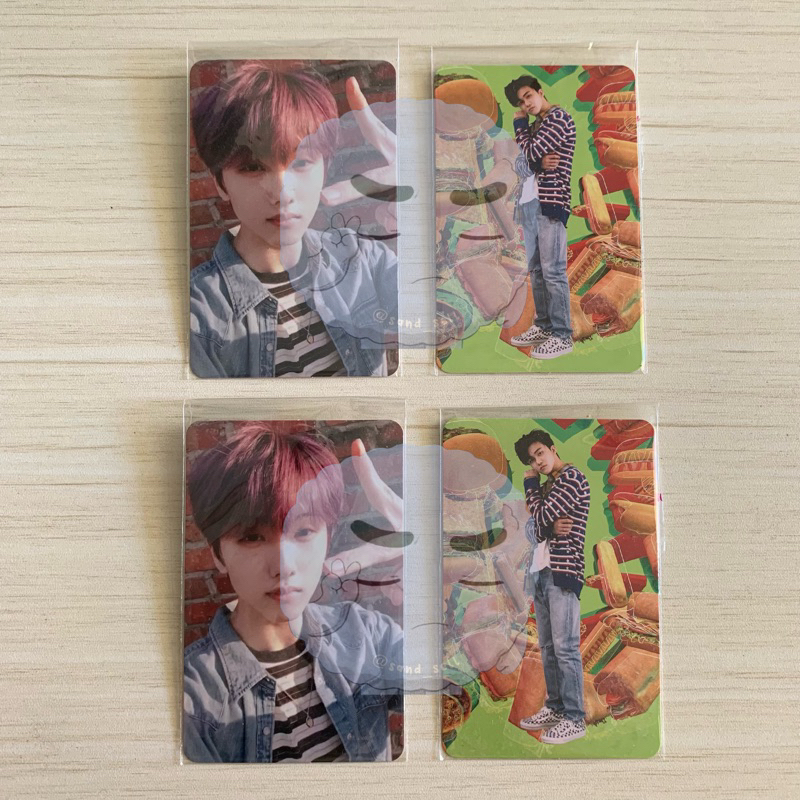 NCT DREAM HOT SAUCE JEWEL CASE JISUNG JAEMIN AR PHOTOCARD PC SET