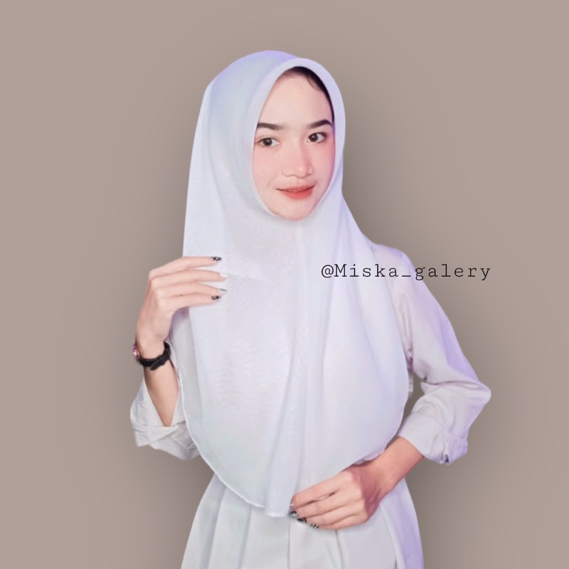 Jilbab Instant Sekolah dan acara apapun Anti Ribet Bahan Premium