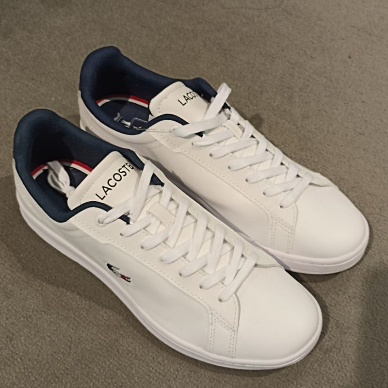 Sepatu Lacoste Carnaby Pro White