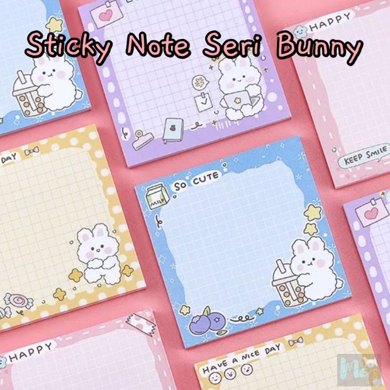 

Sticky Note / Memo Tempel Motif Bunny Lucu