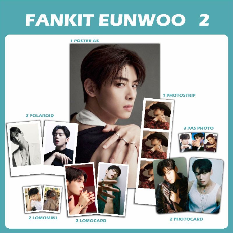 FANKIT PAKET HEMAT CHA EUNWOO MURAH