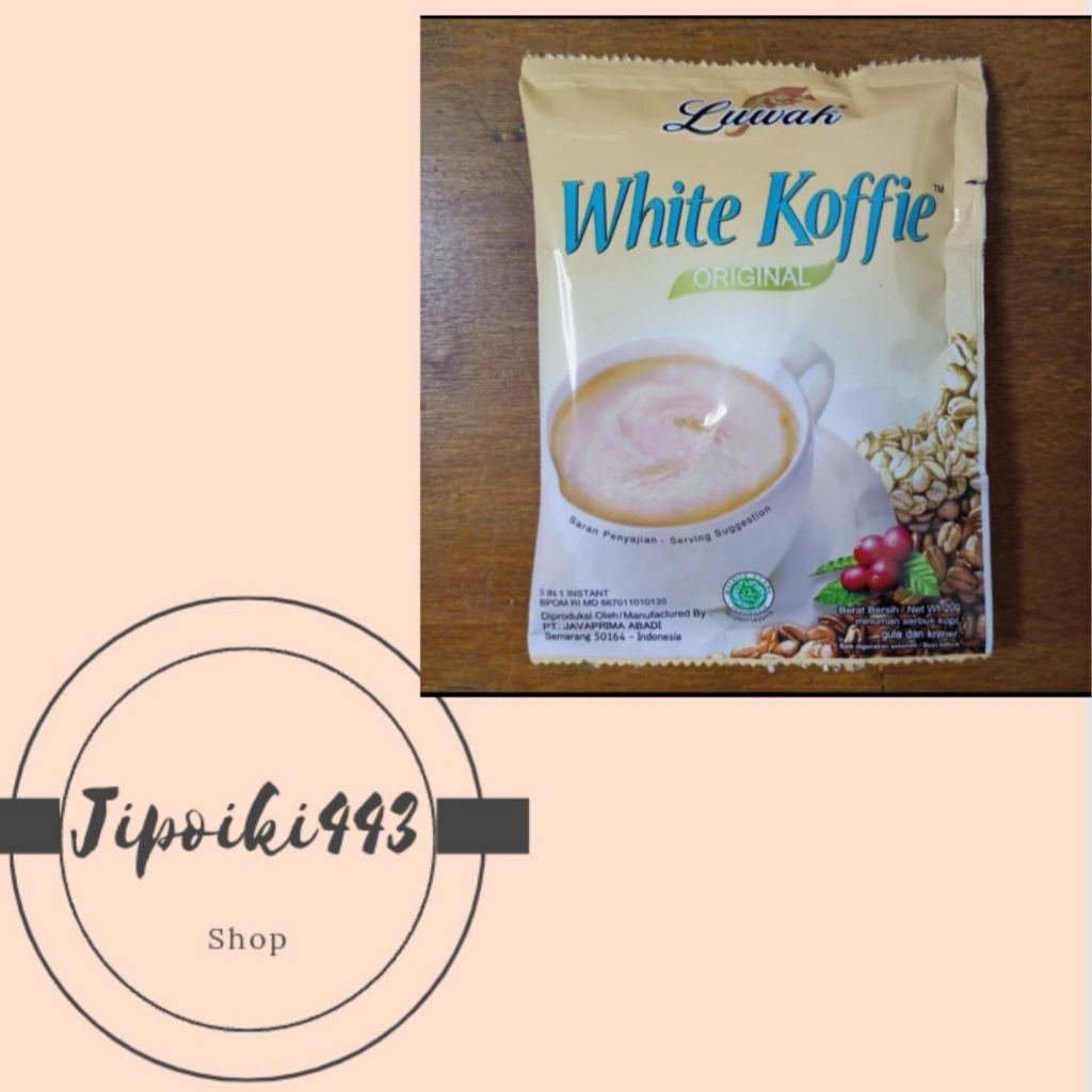 

kopi luwak white koffie shacet rasa original 20gr