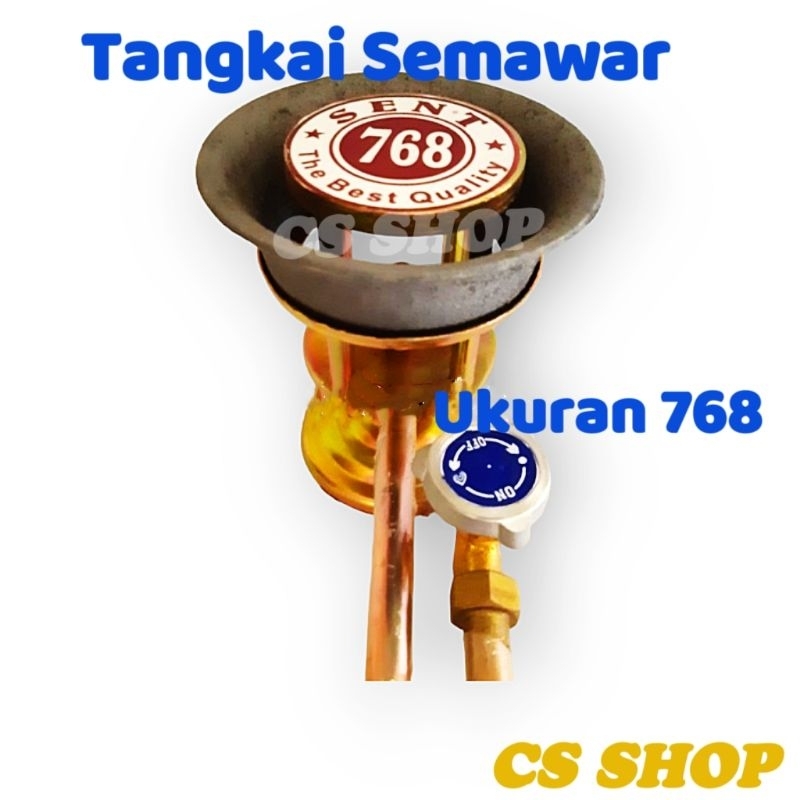 KOMPOR GAS TANGKAI SEMAWAR  UKURAN 768 KUALITAS TEBAL/KOMPOR GAS JOSS UKURAN 768