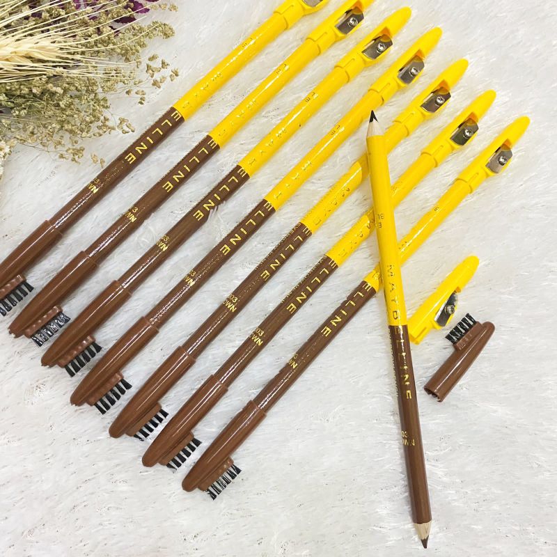 PENSIL ALIS FIT ME MAIBELIN 2IN1 (COKLAT DAN HITAM)