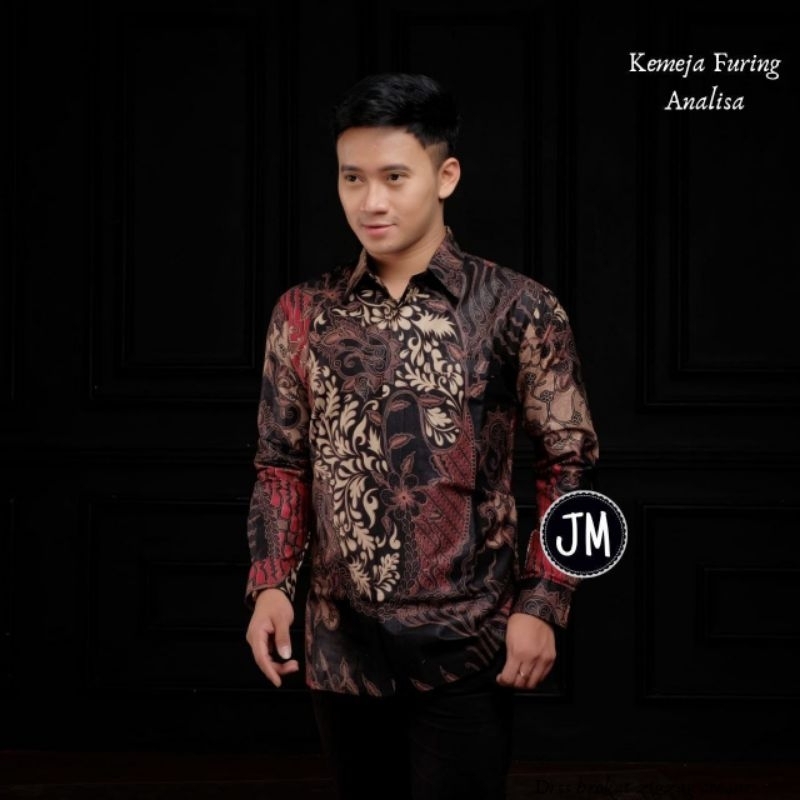 Kemeja Batik Pria Full Furing Bahan Katun Halus Primisima