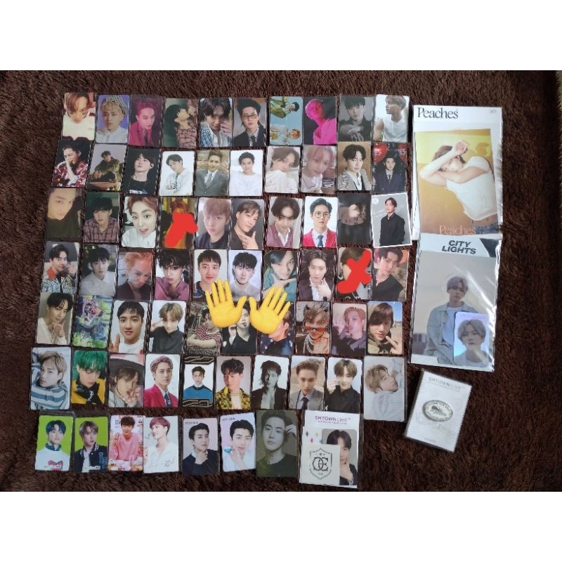 photocard xiumin holo