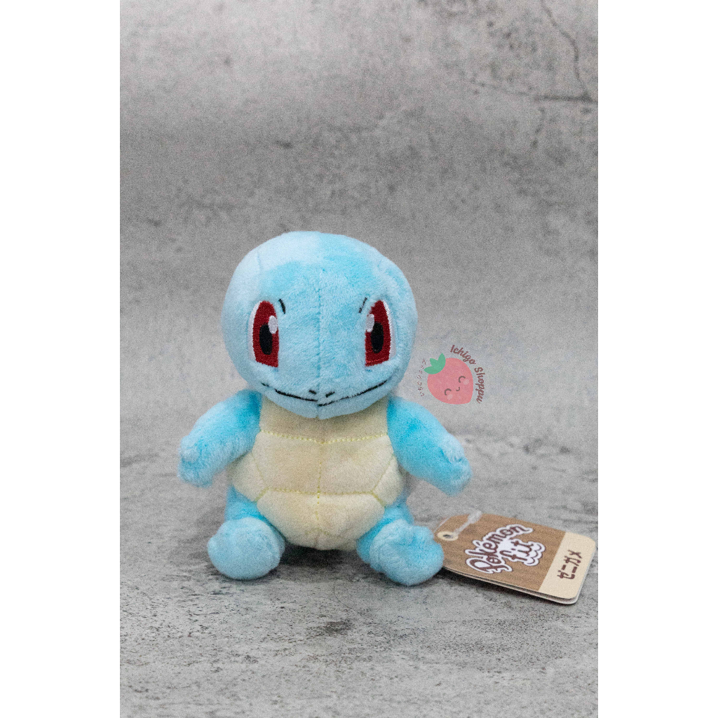 Pokemon Fit Squirtle Sitting Cuties Plush Doll Pokemon Center