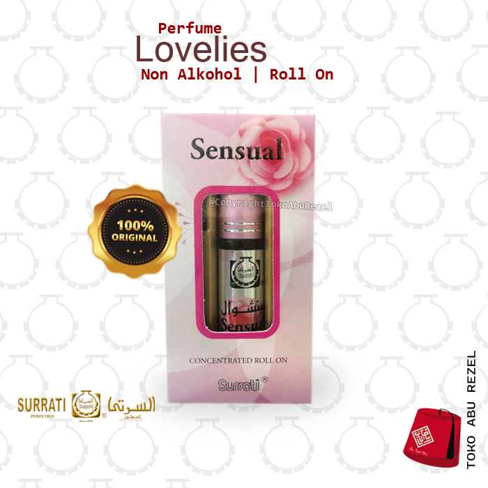 Parfum SENSUAL 6ml Roll On | Parfum Surrati | Surrati Perfumes | Bibit Minyak Wangi | Parfum Surrati | Non Alkohol |  Surrati Perfumes| Original Product | Surrati Factory Holly Makkah KSA