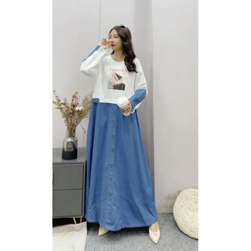 Gamis Denim by Soira