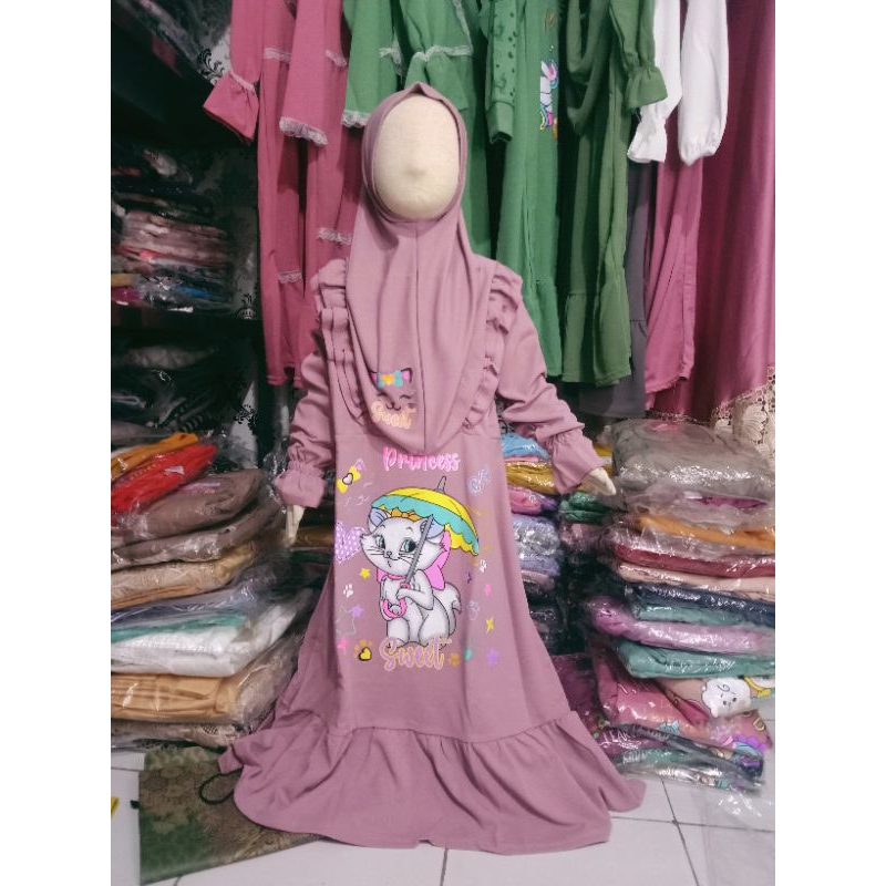 gamis couplean free hijab premuim