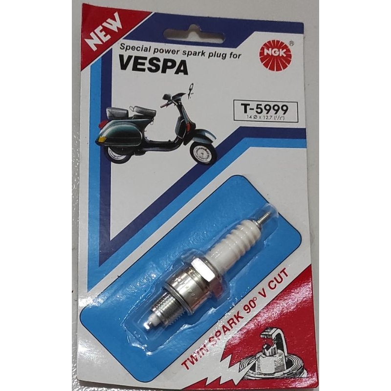 BUSI VESPA T-5999 ORIGINAL NGK PENDEK