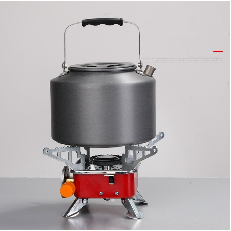 Kompor Camping Portable Model Kotak Portabel Stove Mini Alat Masak Gunung Kotak + Gas Kaleng