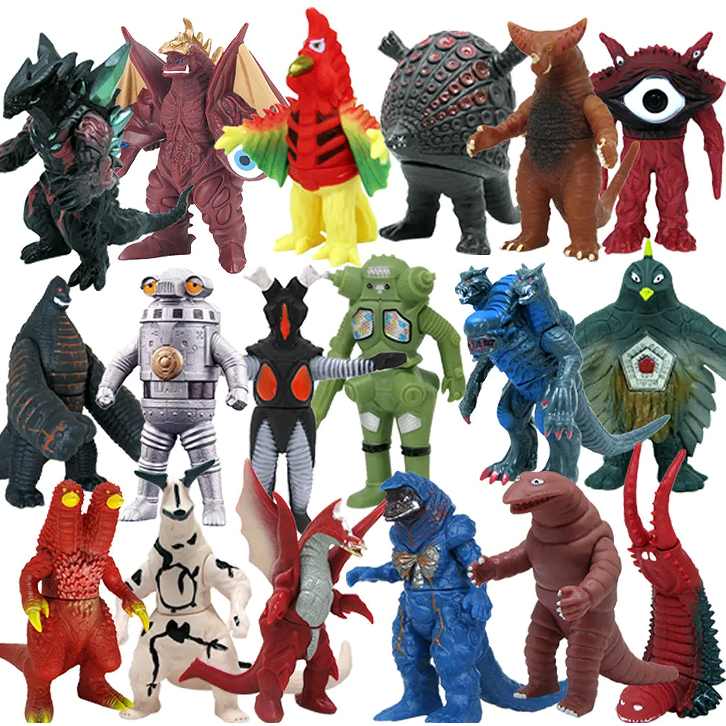 【Ready 】Ultraman Monster Kaiju Action FIgure Belial Mainan Ultraman Kaiju Ultra Monster Murah / Boneka Monster