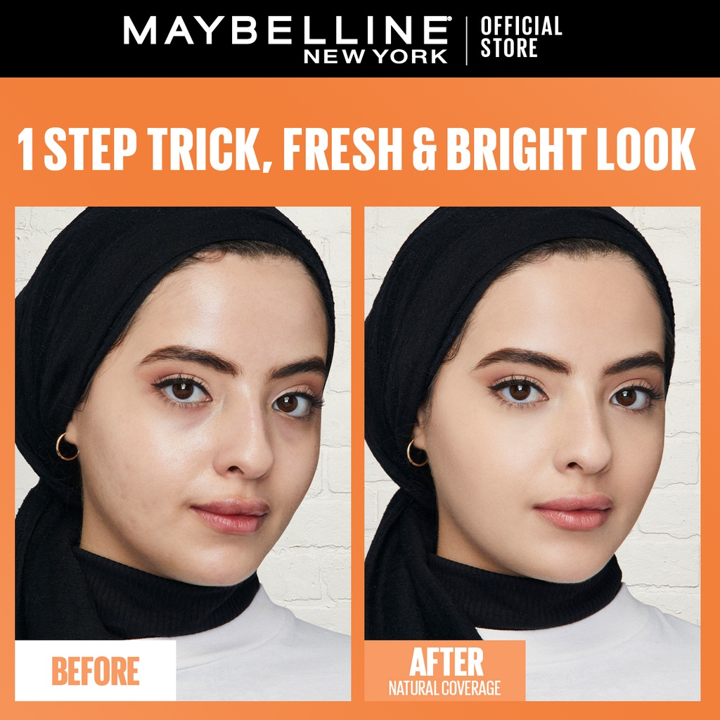 MAYBELLINE FIT ME FRESH TINT SPF 50 VITAMIN C 30 ML NATURAL COVERAGE Maybelline FitMe Fres Tint Foundation