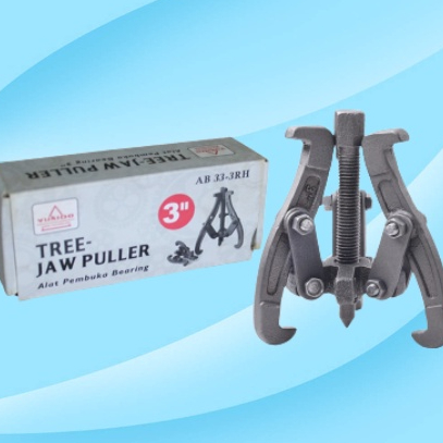 YUKIDO Treker 3 Kaki 3 4 6 Inch - Gear Puller 3 Jaw Tracker - TREKER - TRAKER - ALAT MELEPAS BEARING