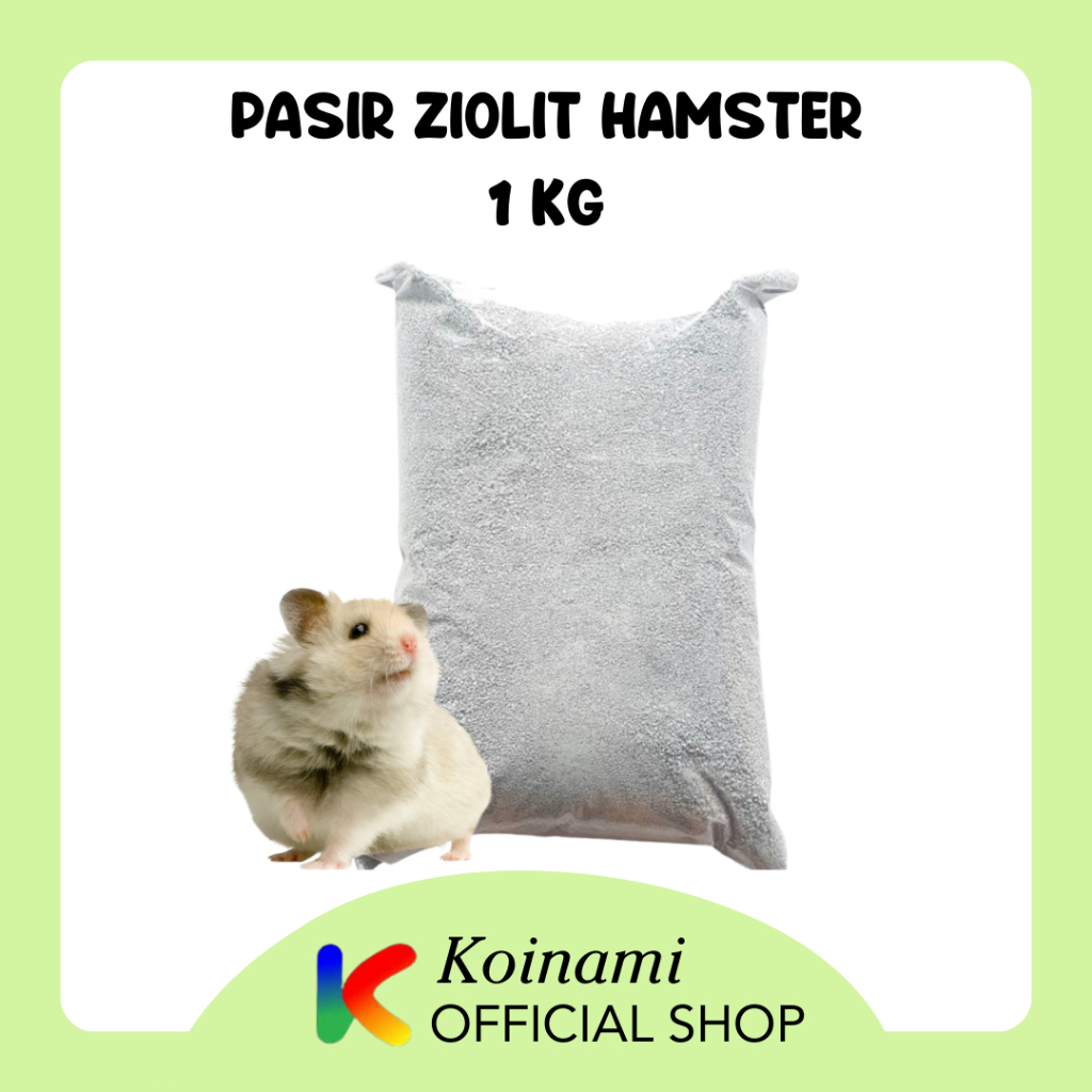 PASIR ziolit HAMSTER 1 kg / BATHING sand hamster / pasir zeolit hamster