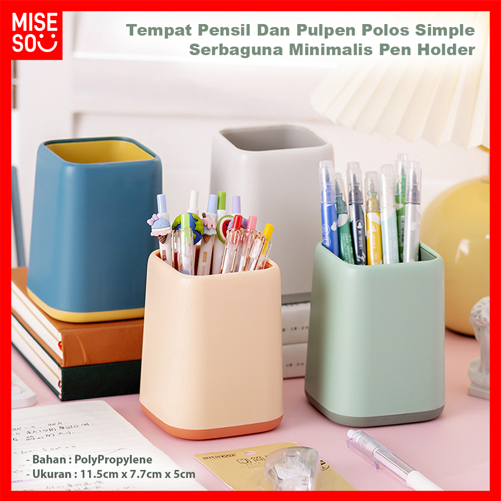 

Tempat Pensil Dan Pulpen Minimalis Pen Holder Polos Simple Serbaguna ℳ 929