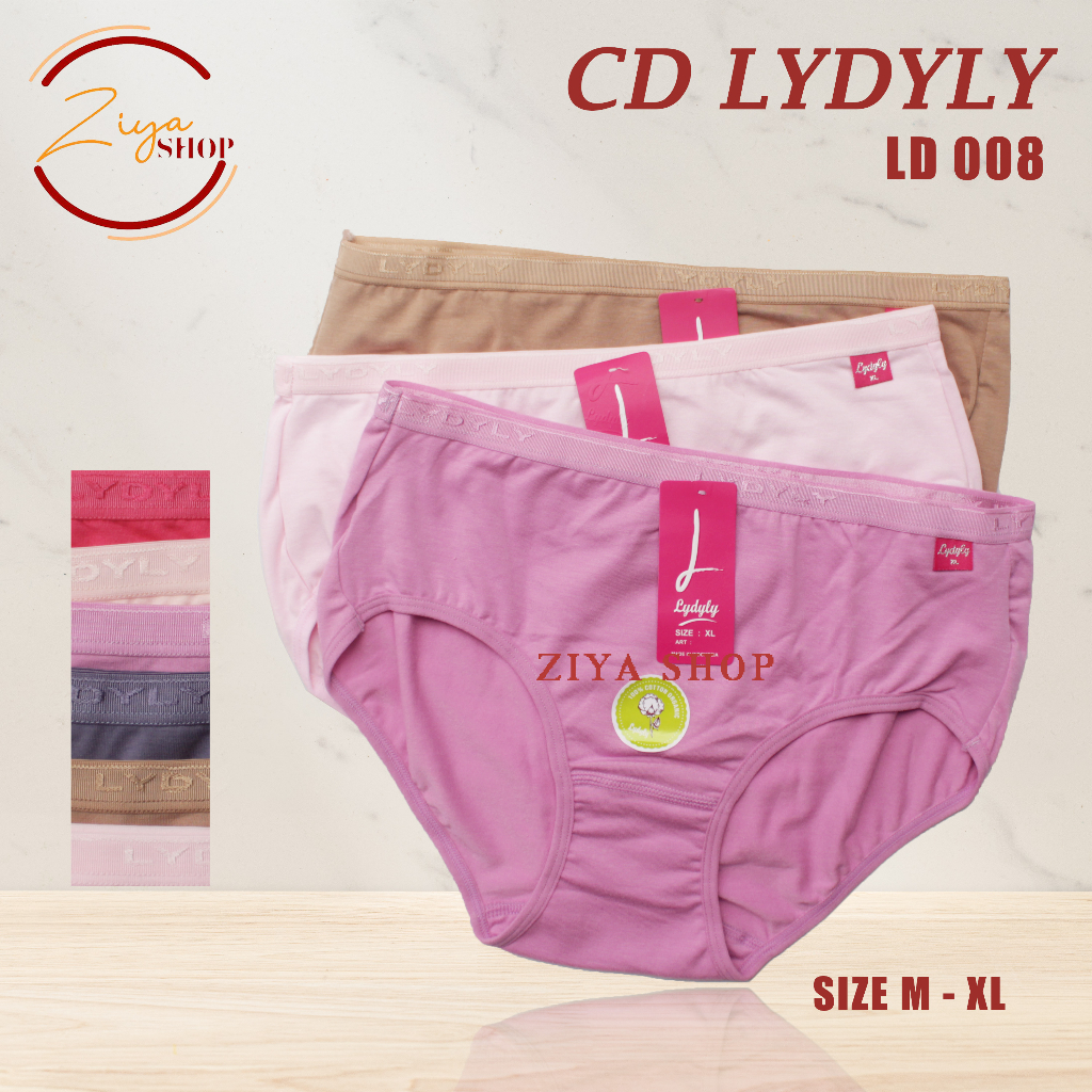 3pc --- CD Lydyly 008 | Celana dalam wanita / Cd Remaja / Celana Dalam Lydyly  / Lydyly