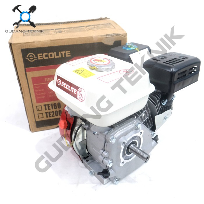 Mesin Penggerak Engine Kapasitas 3.6 Liter 5.5 Hp 6.5 Hp TE160 TE200 ECOLITE SUPRA / Gasoline Bensin Engine Motor Bensin 5.5Hp TE 160 6.5Hp TE 200 ECOLITE SUPRA